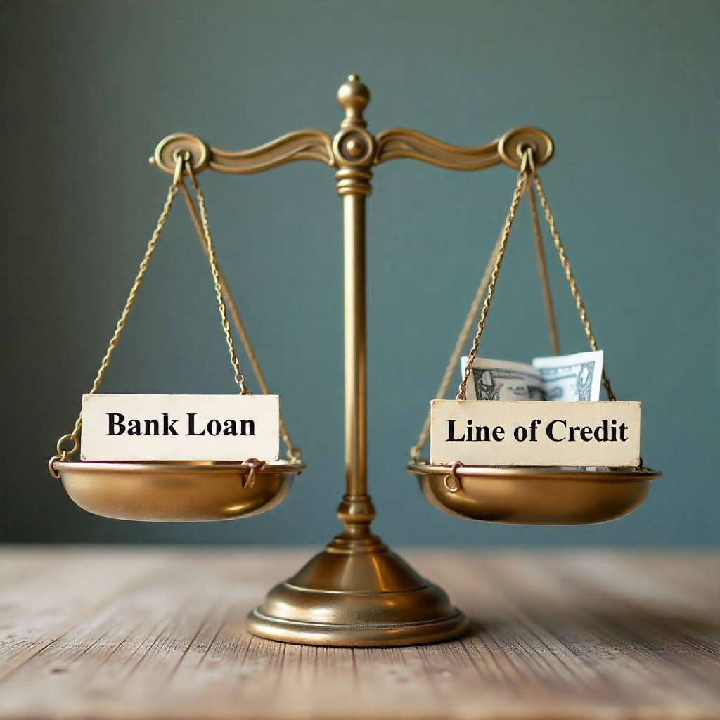 Bank Loan Or Line of Credit