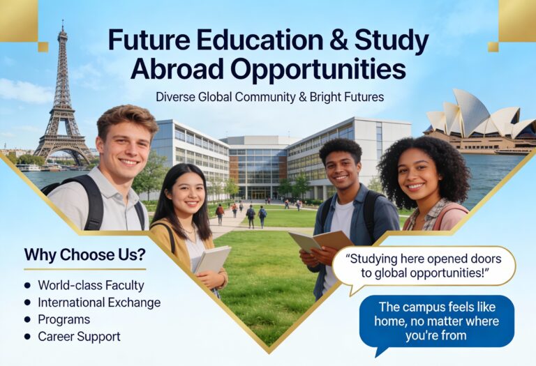Future Education And Study Abroad Opportunities: Unlock Global Success ...